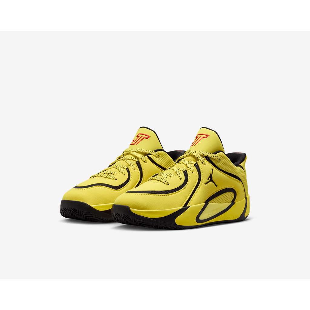 Sepatu Anak Basket Nike Air Jordan Tatum 4 PF Sonic Yellow (Grade School) HQ4611-700