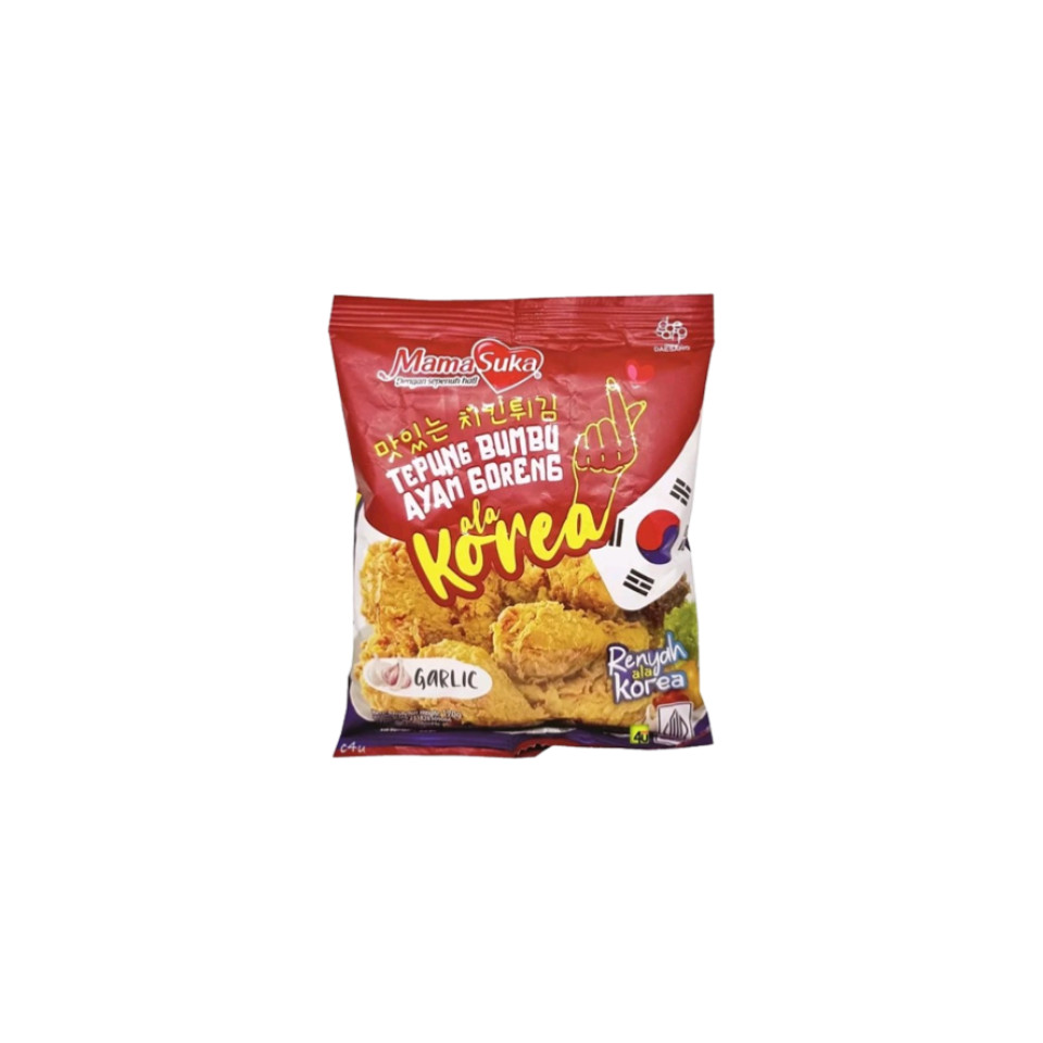 Mamasuka Tepung Bumbu Ayam Goreng Korea Garlic 170 gr