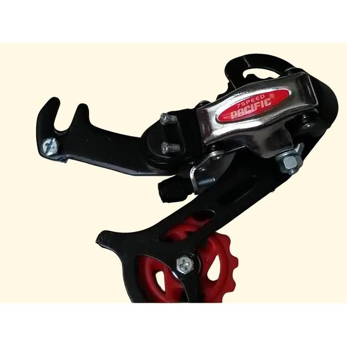RD UNIVERSAL PACIFIC CHROME UNTUK SEPEDA MTB LIPAT 6-7 SPEED