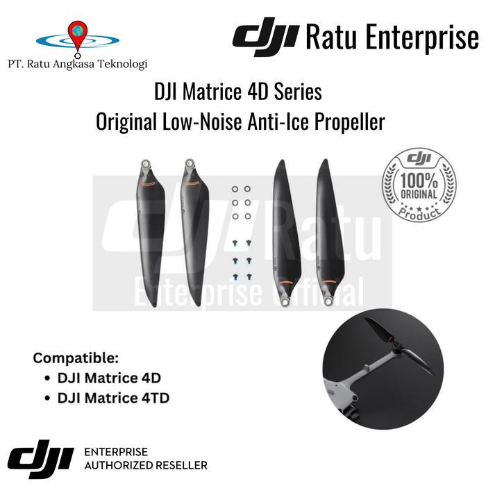 Propeller Baling-Baling DJI Matrice 4D DJI Matrice 4TD Anti-Ice Low-Noise Propeller ginal Drone DJI 
