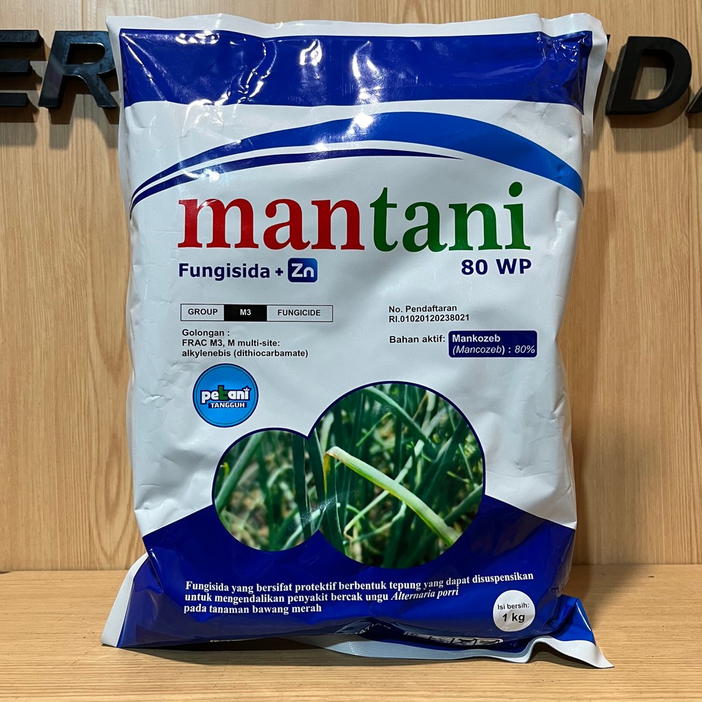 FUNGISIDA+ZN MANTANI BIRU 80 WP 1 KG