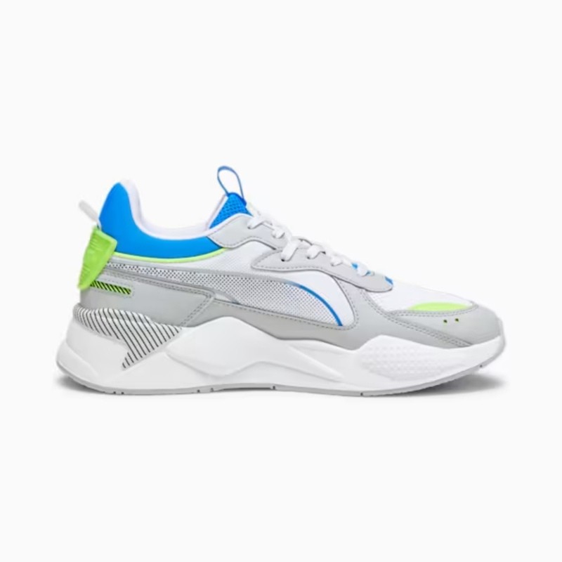 SEPATU CASUAL PRIA PUMA RS-X 3D PUMA White-Ash Gray 390025 08