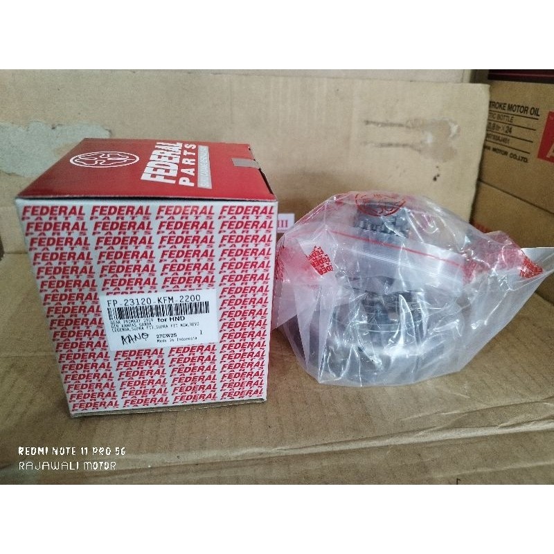 FP-23120-KFM-2200 mangkok ganda / lonceng KFM supra fit, fit new, revo federal original