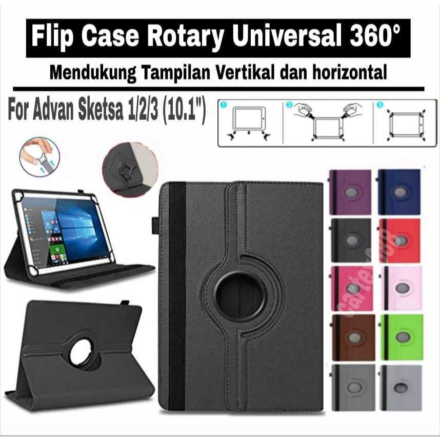 Case Rotary Universal Advan Sketsa 1 /2 /3 /10.1"inch / casing advan Sketsa / casing advan Sketsa 2 