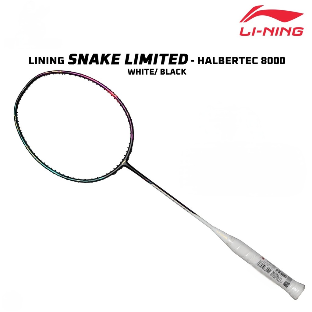 Raket Badminton Lining HALBERTEC 8000 SNAKE LTD ED ORI LINING