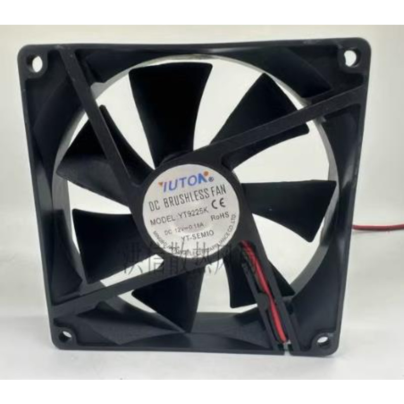 New CPU Fan for IUTOA YT9225K DC12V 018A 9025 92*92*25MM Cooling Fan