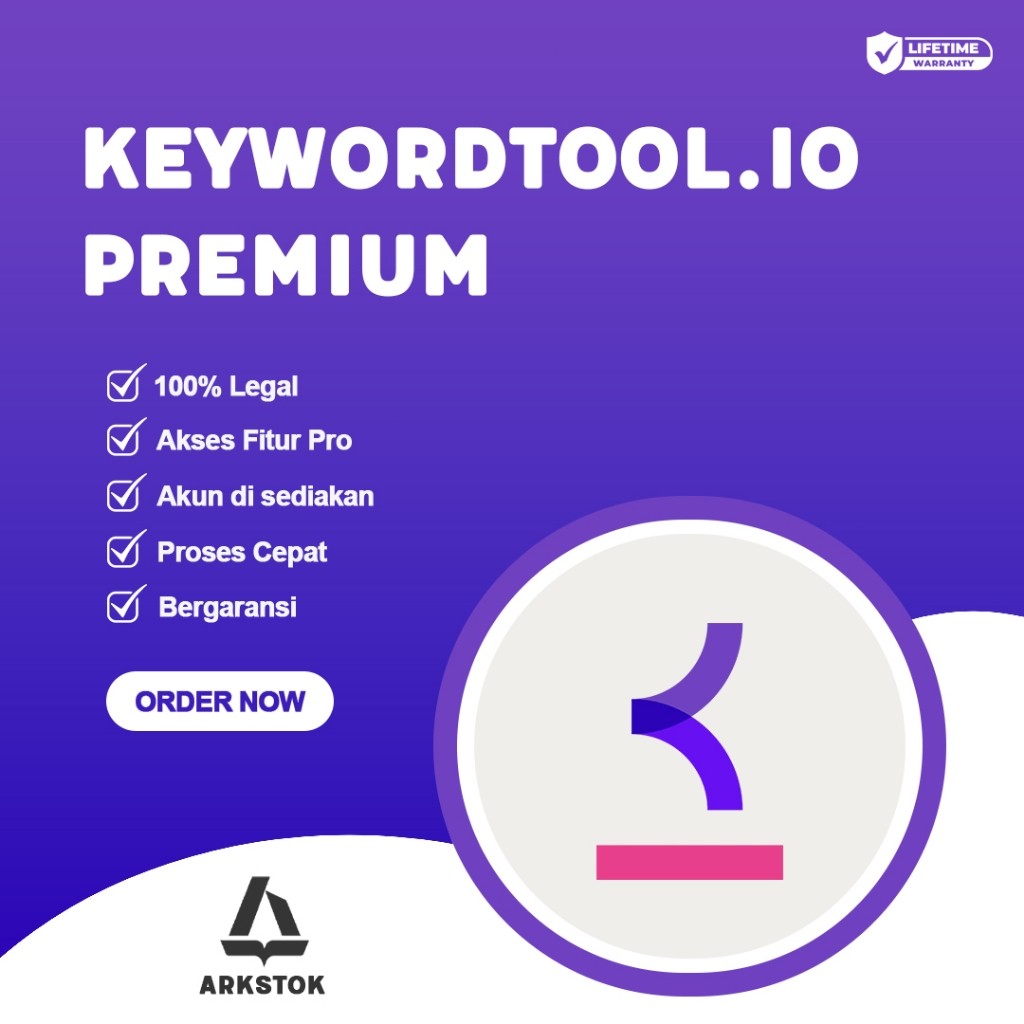 Keywordtool.io Premium 1 Bulan – Resmi | Riset Keyword Akurat untuk SEO, Ads, & Konten