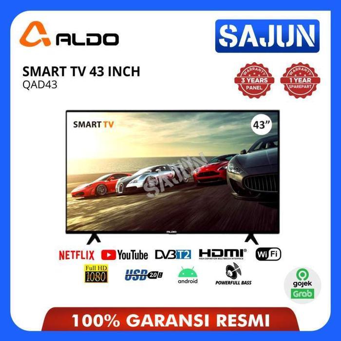 ALDO SMART TV 43 inch Android 11 FHD QAD43 - Android
