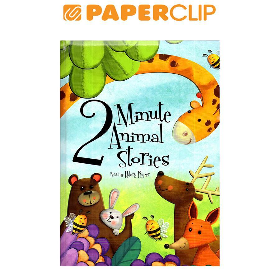 2 MINUTE ANIMAL STORIES (HC)