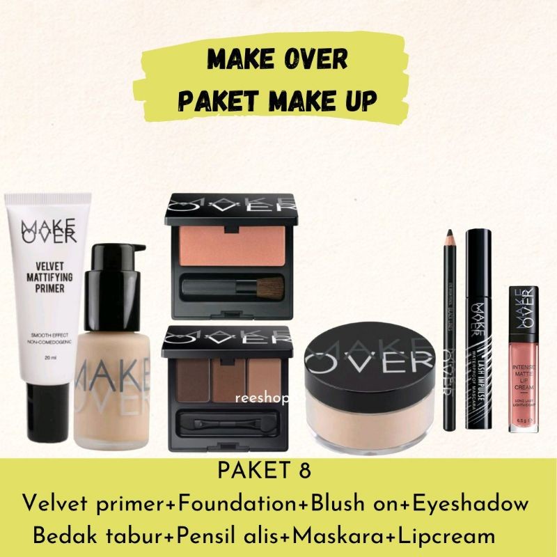 Make Over Paket 1 Make Up Lengkap | Paket Seserahan Pernikahan | Set Make Up Lengkap 1 Paket