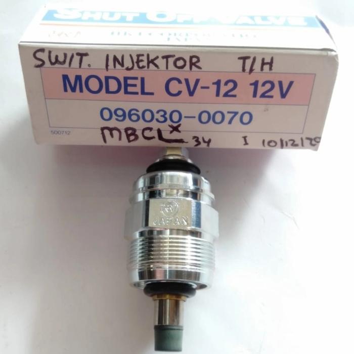 Suit / Switch / Selenoid Injektor / Injector / Bospom / Bos Pom / Shut Off Valve 12V / 12 V Panther 
