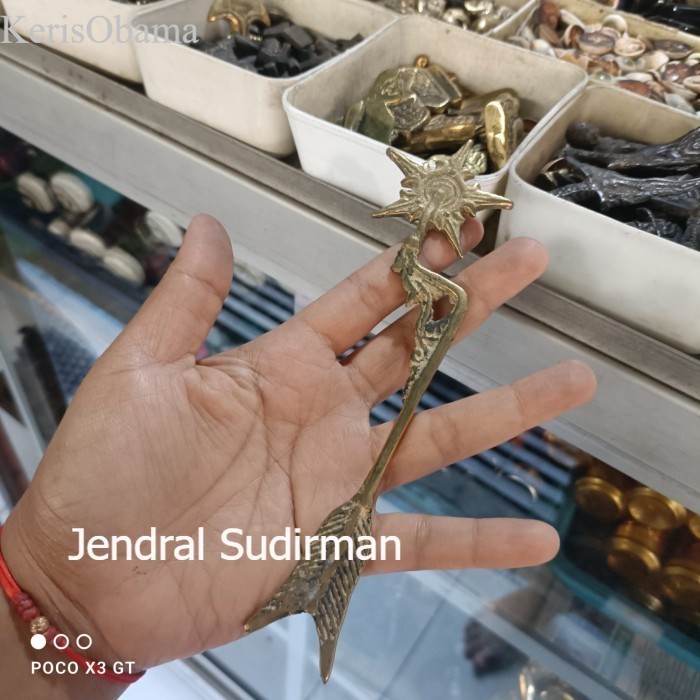 pusaka cakra full kuningan Murah Meriah JD61 antik