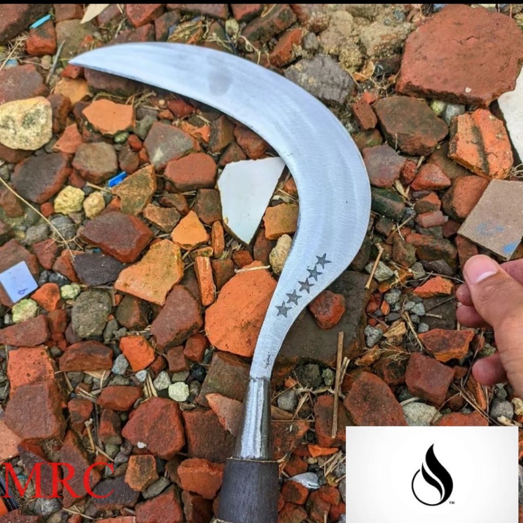 arit rumput, arit padi sabit rumput khas madura cap bintang lima baja asli