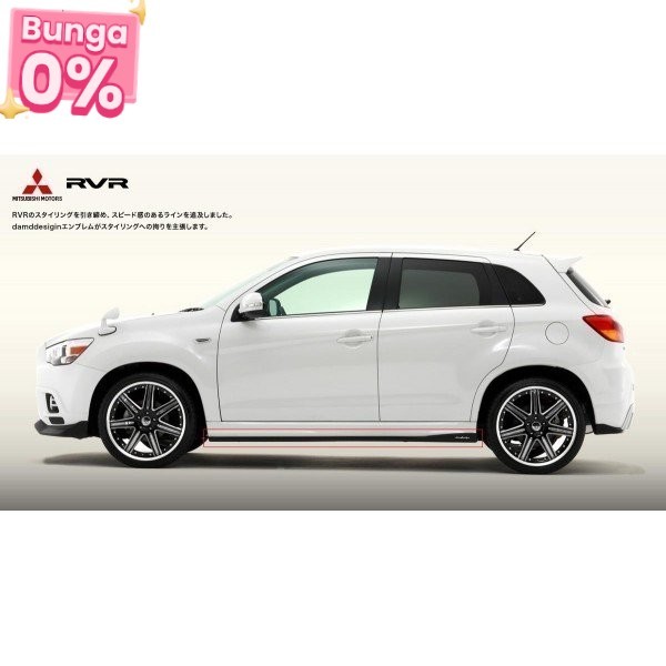 bodykit samping outlander