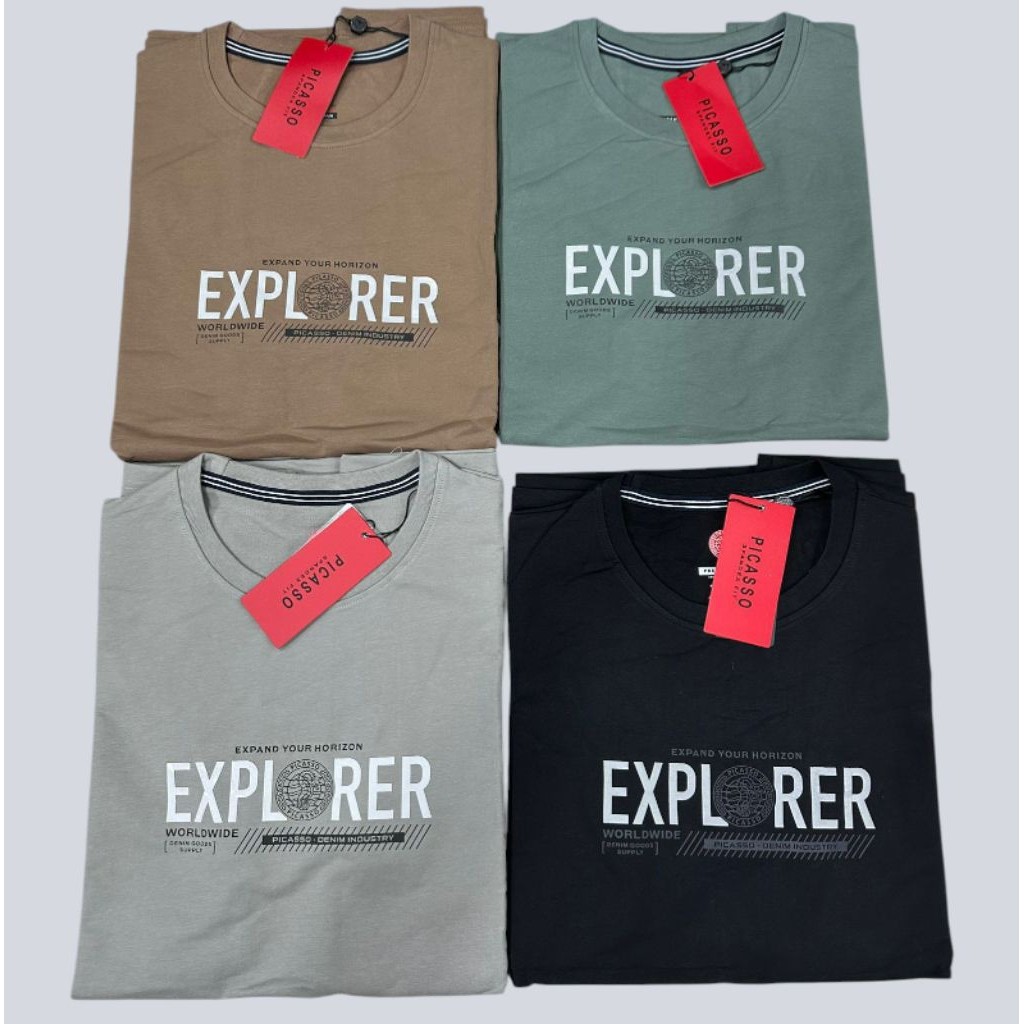 PICASSO KAOS TEBAL Picasso T-Shirt Oblong Original | Kaos Pria Halus, Adem & Awet