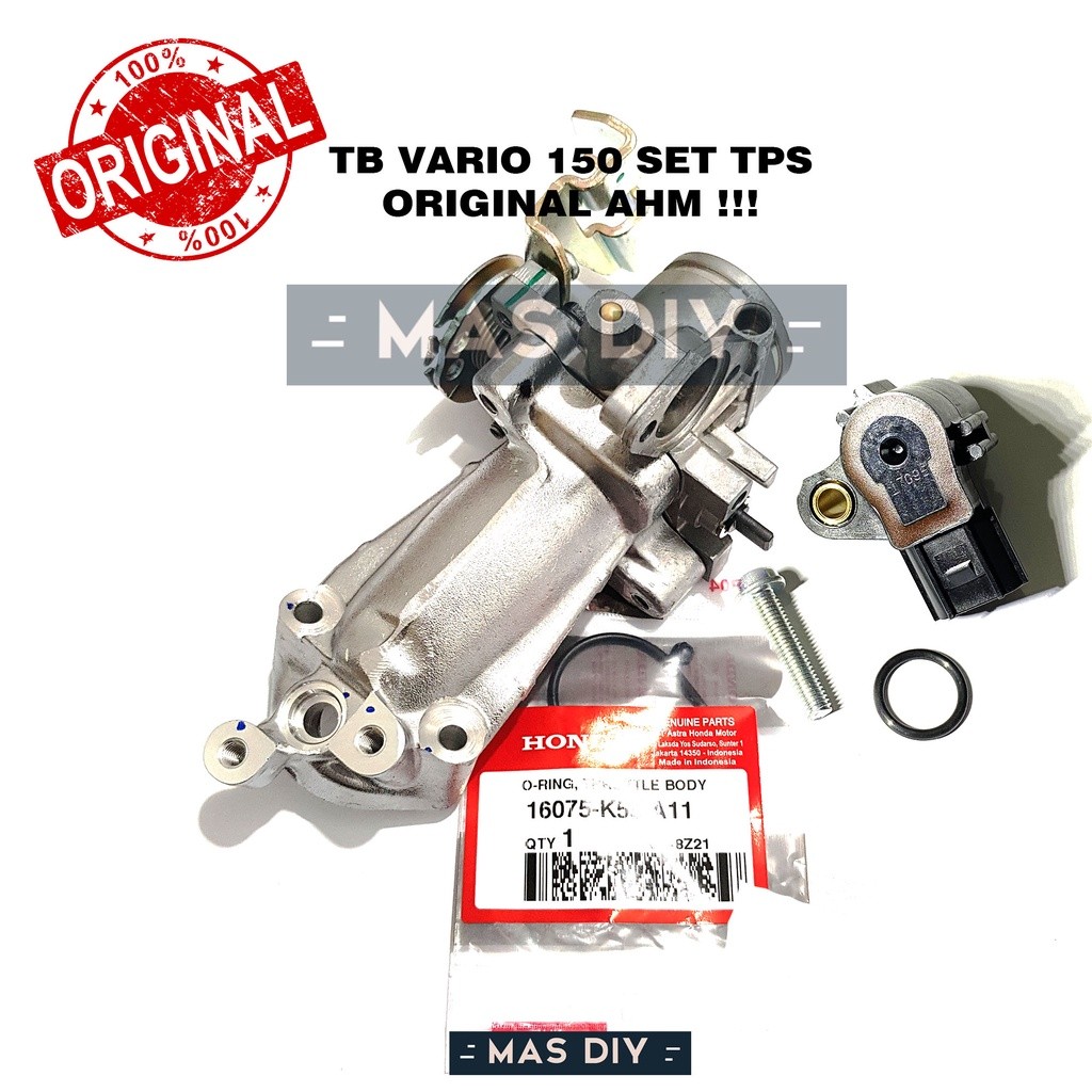 THROTTLE BODY TB VARIO 150 K59 Injeksi Ori HONDA Set Baru