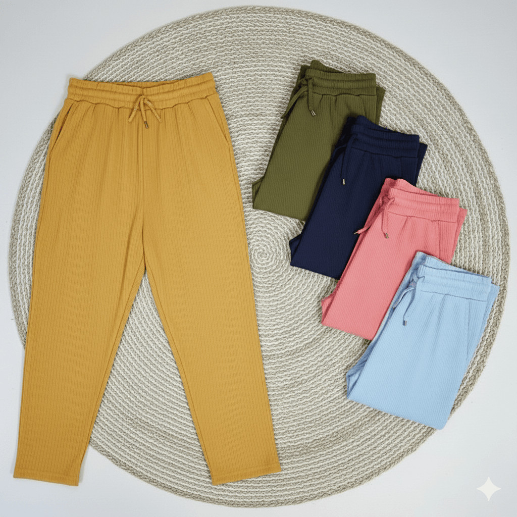 Knit Pants Wanita Jumbo Premium | Celana Panjang Knit Import Bigsize L XL XXL XXXL | Celana Kulot Kn