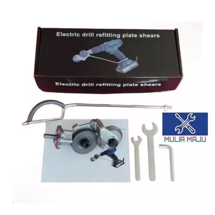 Adaptor Bor pemotong seng Alat Pemotong lembaran logam