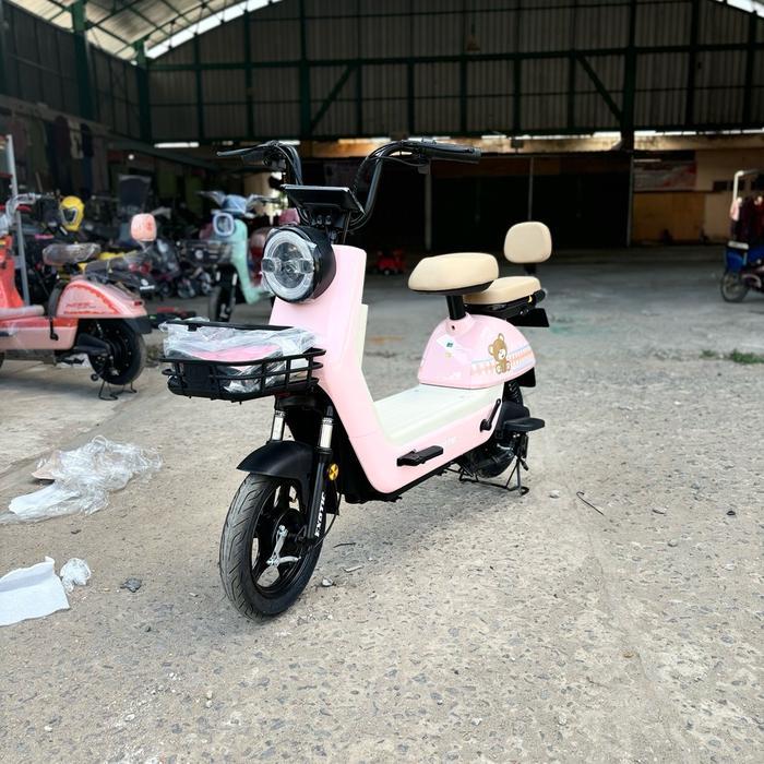 Sepeda Listrik Exotik Veloce V3 Pacific Exotic - Pink