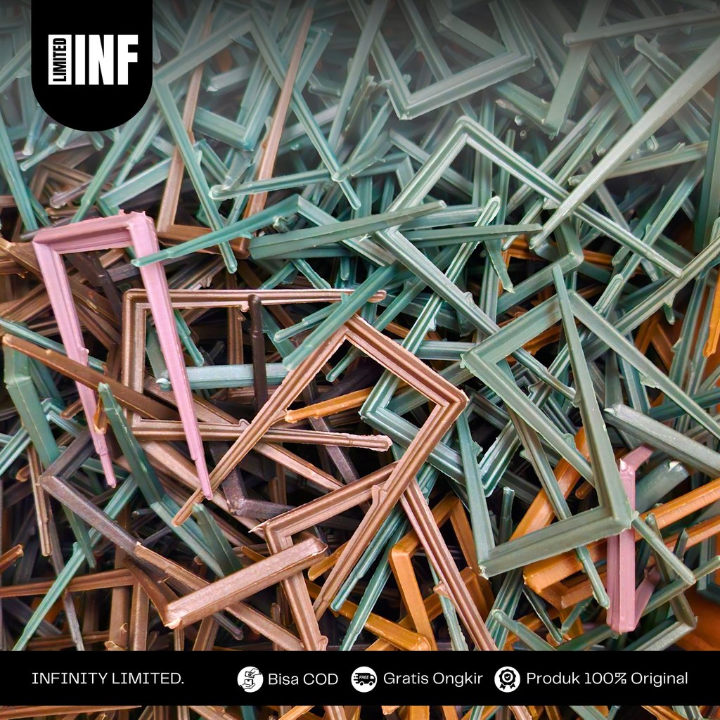 Pasak Mulsa Plastik 1 Kg 9×5 cm – Penjepit Mulsa Kuat & Awet