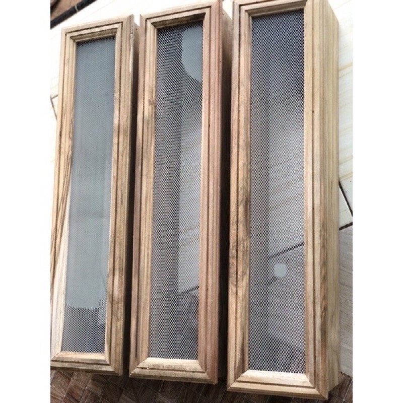 Penutup Ventilasi Udara Rumah Loster Kayu Jati Minimalis Lubang Angin Ukuran 11x40 11x50cm
