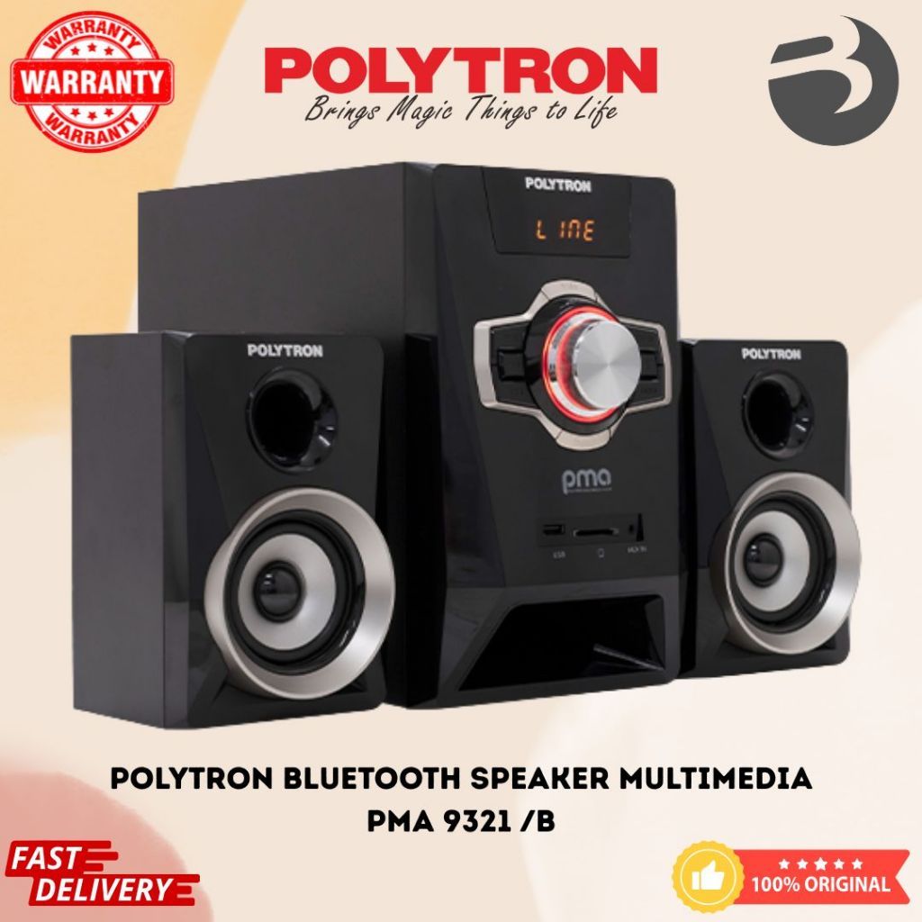 SPEAKER AKTIF POLYTRON PMA 9311//PMA 9321