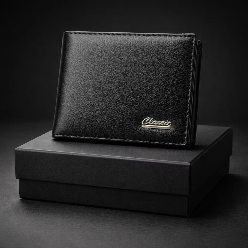 IVN - Dompet Pria + Box - Dompet Pria Dompet Kartu Dompet Resleting Dompet