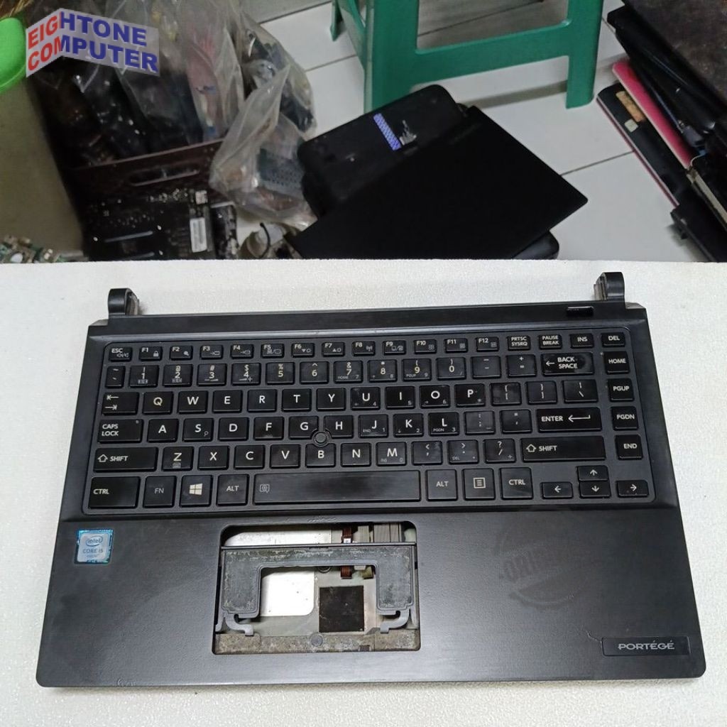 Casing Bawah Palmrest Keyboard set Toshiba Portege R30-C