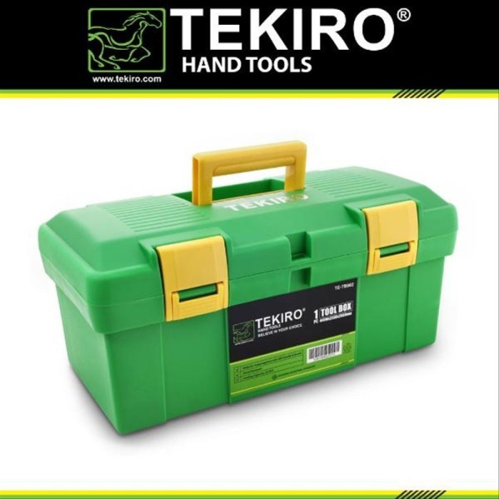 TEKIRO TOOL BOX PLASTIK TB 902 (0210) KODE TB1070 / TOOL BOX PLASTIK / TOOL BOX