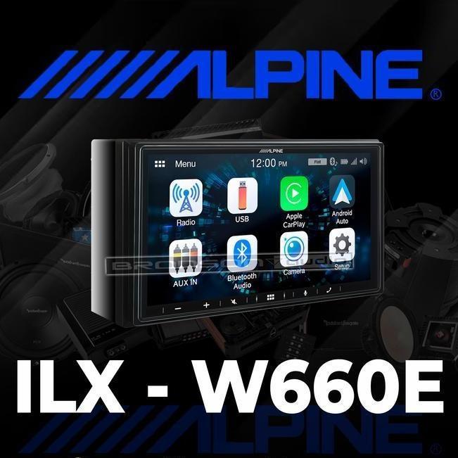 Headunit ALPINE iLx - W660E 7 inch - Garansi Resmi - Barang 100% Original- GARANSI RESMI - 100% BARA