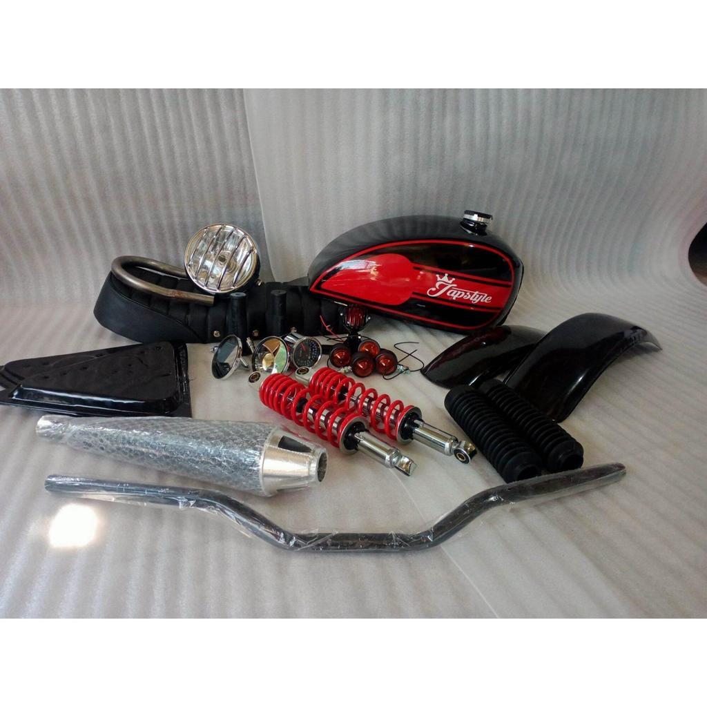 [GM] paket body full set japstyle motor custom pnp Tiger Megapro thunder scorpio bison MOTOR CUSTOM 