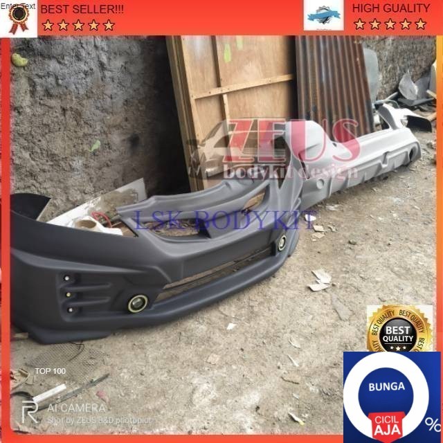 aksesoris mobil BUMPER DEPAN HONDA JAZZ 2003_2006 VTEC ew