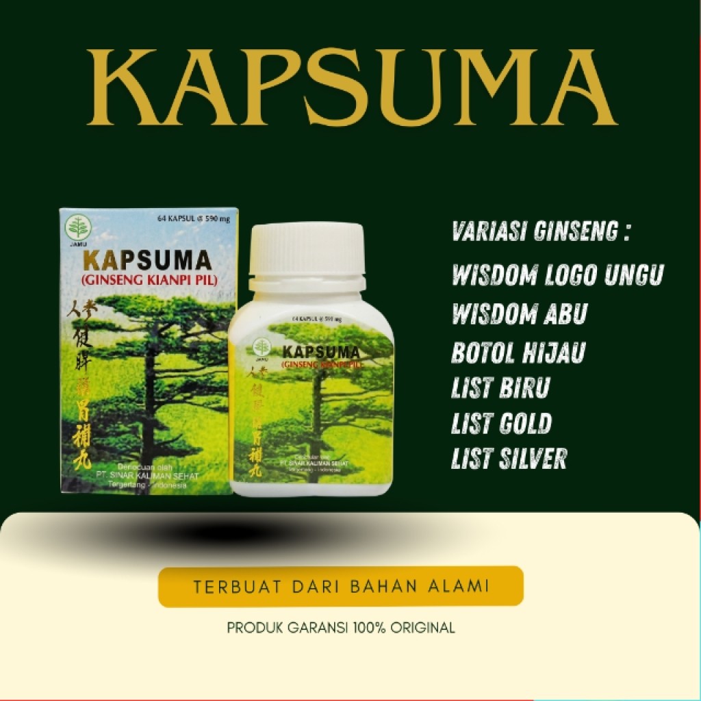 FLASH SALE  READY STOK ~ BISA COD ~ KP KIAN Kianpi Pil Ginseng ASLI PIL GEMUK ORI