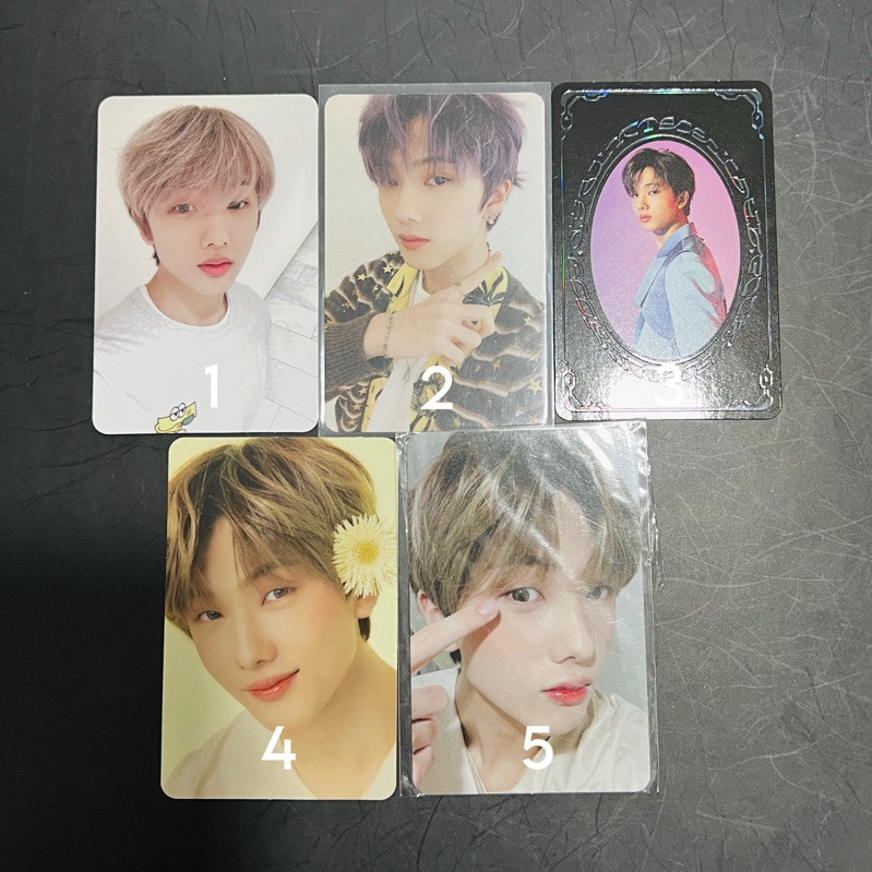 [READY] Official Jisung NCT DREAM Photocard PC Hot Sauce / Resonance / Candy Lab
