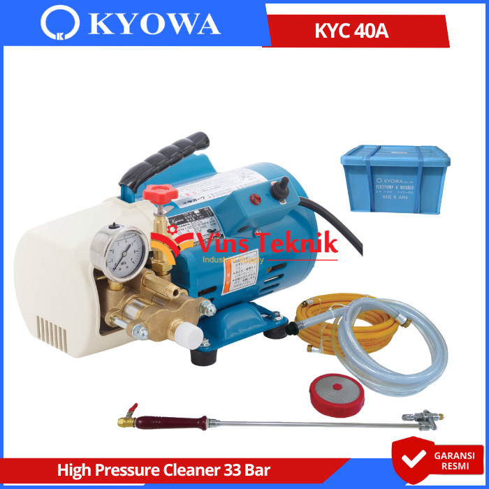 KYOWA KYC40A Mesin Cuci AC High Pressure Cleaner Jet Cleaner 33Bar KYC 40A