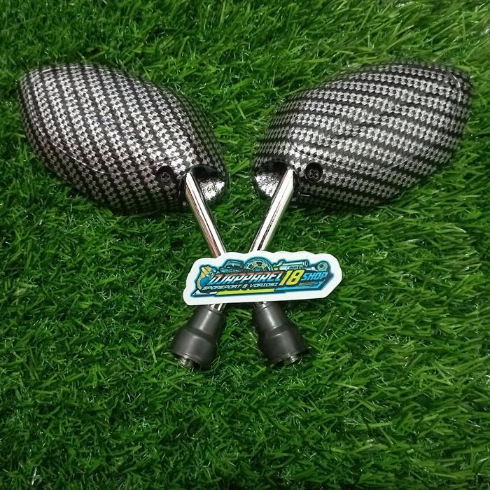 Spion mini karbon honda beat scoopy pcx adv vario 160 carbon