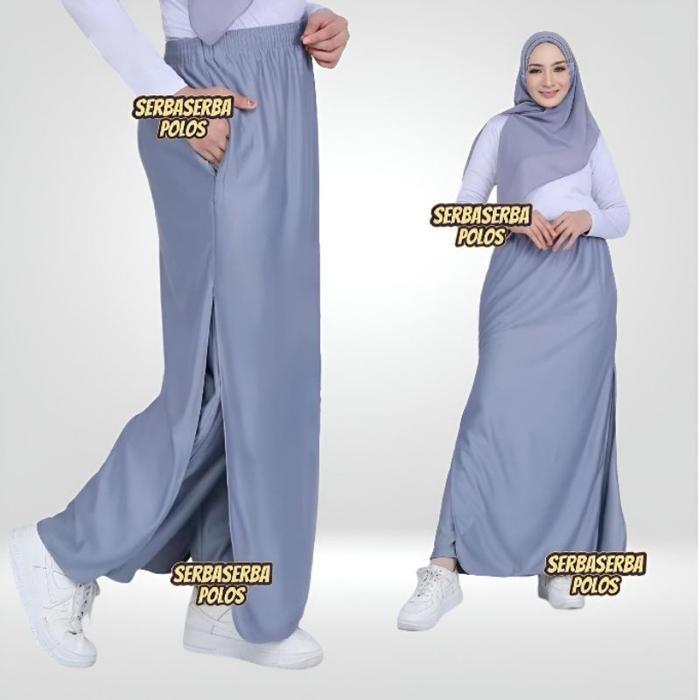 Rok celana olahraga muslimah syar’I//training olahraga rocela // Seragam syar'i muslimah - ABU, M