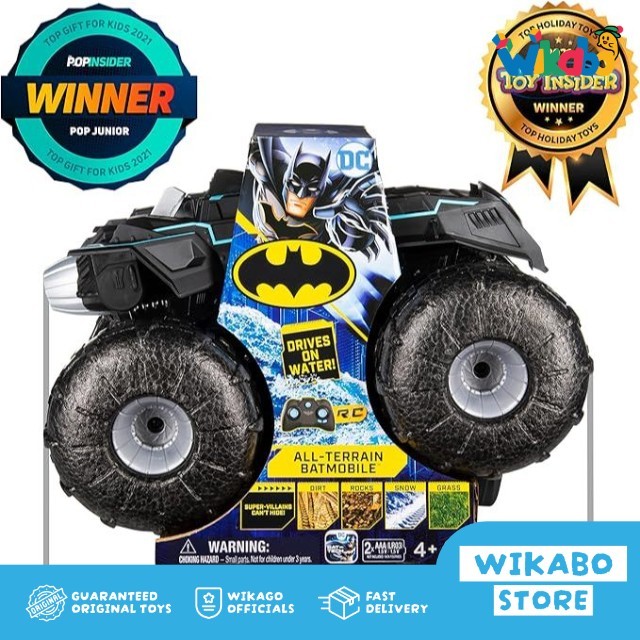 DC Comics Batman All-Terrain RC Batmobile 1:15 Not Monster Jam SM67856