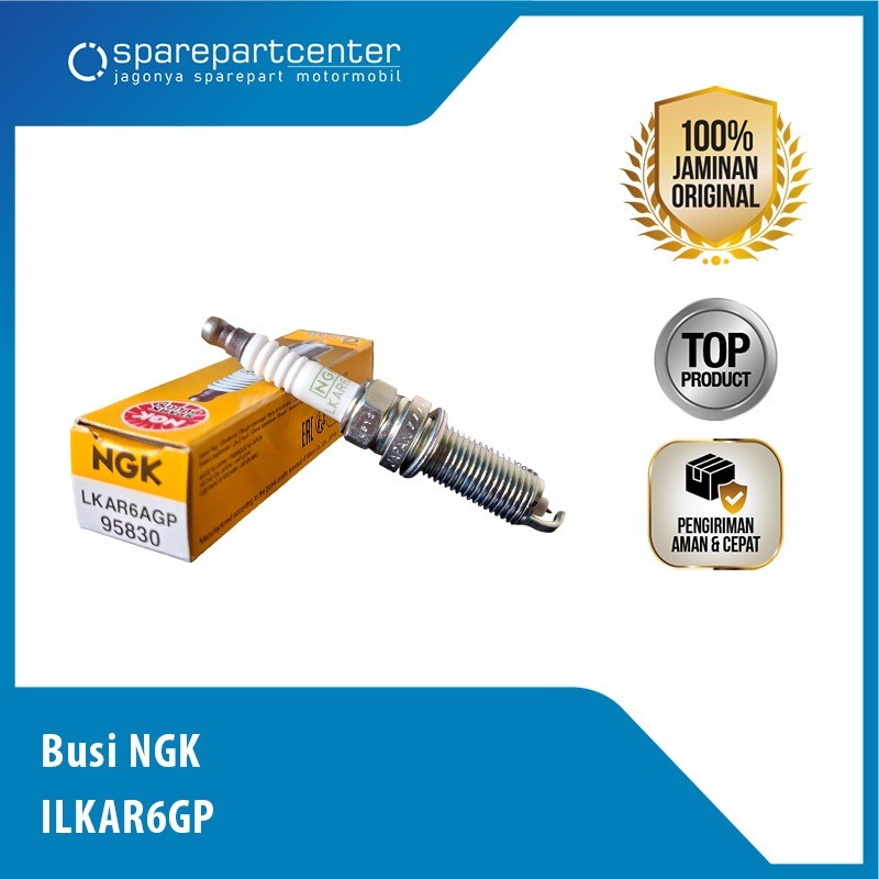 PAKET 4 PCS BUSI MOBIL NGK G-POWER LKAR6GP ORIGINAL - PLATINUM ALLOY - UNTUK AVANZA, XENIA, CALYA, S