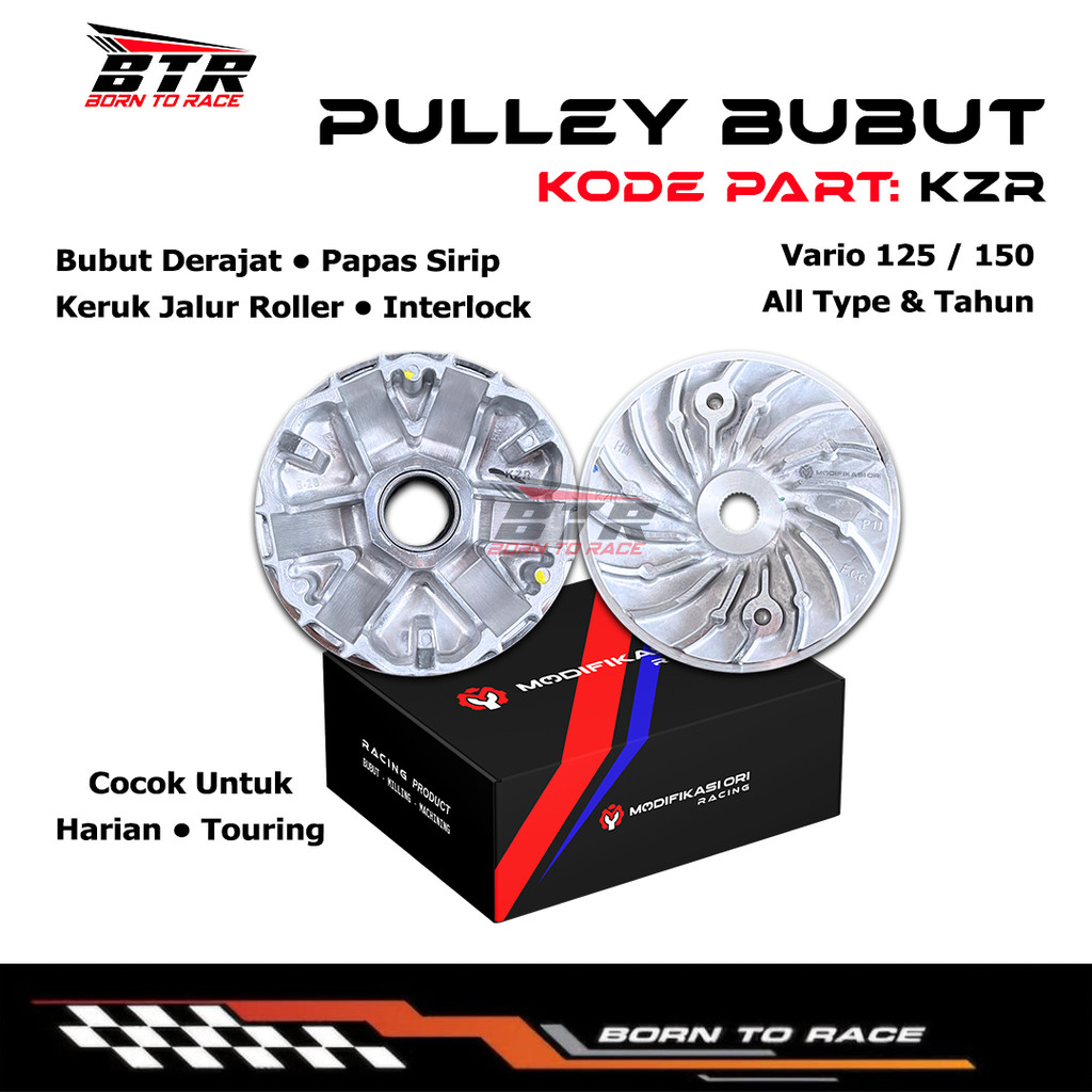 NEW PULLEY VARIO 125 VARIO 150 RUMAH ROLLER CUSTOM PCX PULLEY BUBUT CUSTOM RACING PCX ROLLER VARIO P