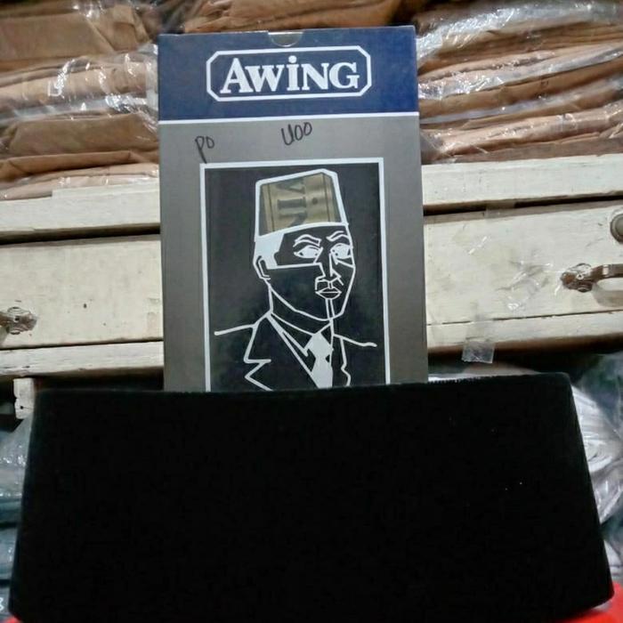 peci awing hitam original - Tinggi 10, 9