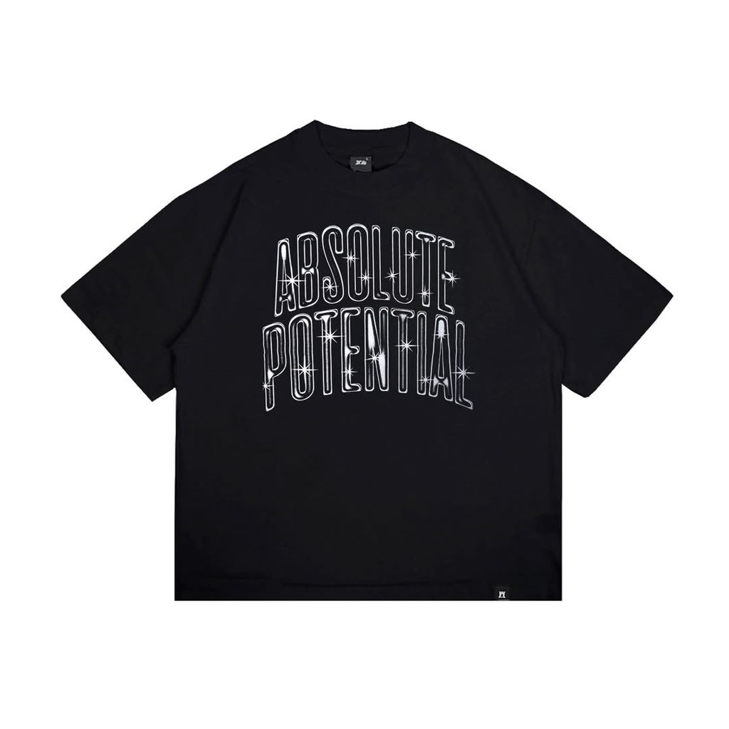 308 ABSLTUNSCRD - T-SHIRT BOXY ABSOLUTE SIGN STAR - BLACK