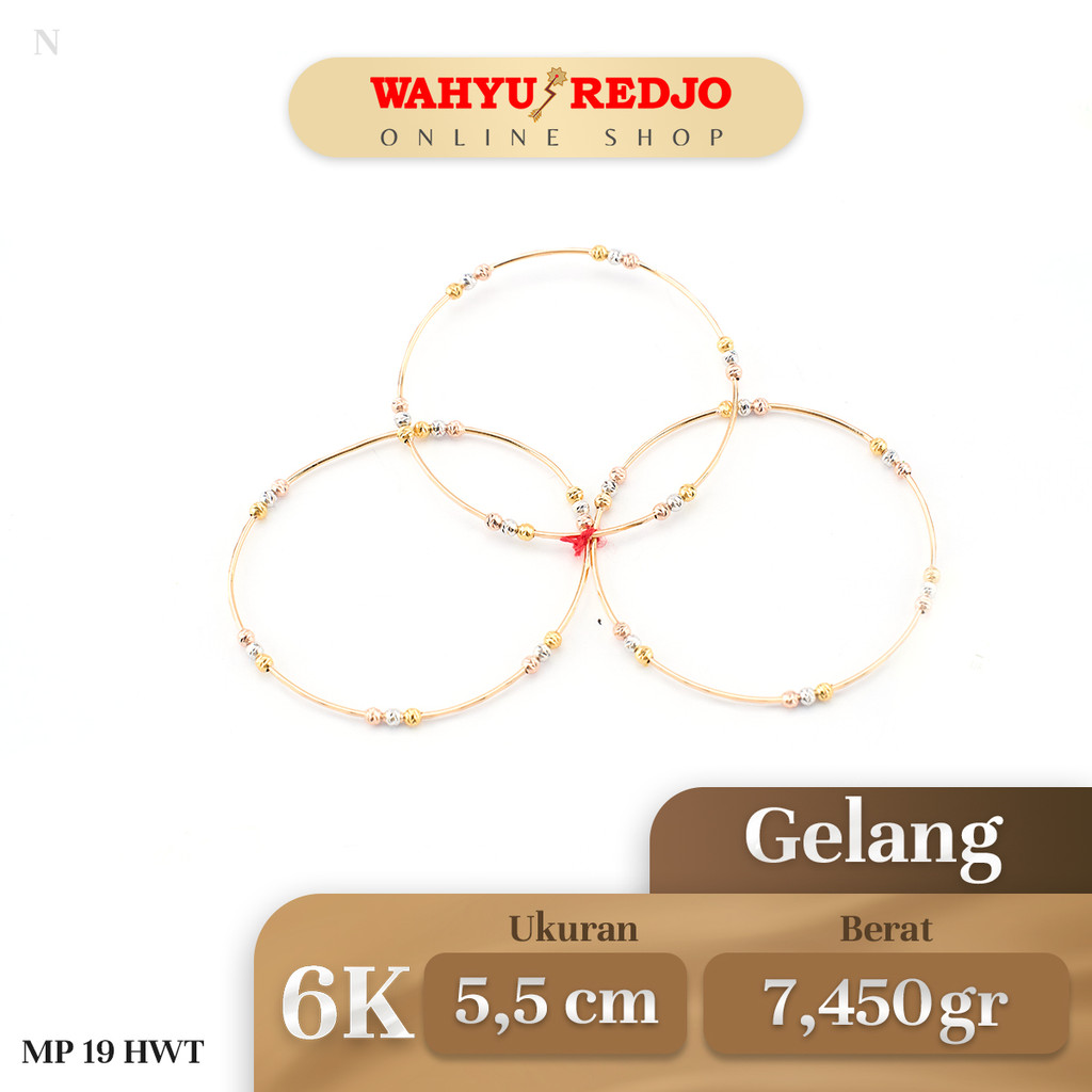 Gelang Emas HW Set 6K Wahyu Redjo GLS-6K-30896030-30896030-30896034-PMR