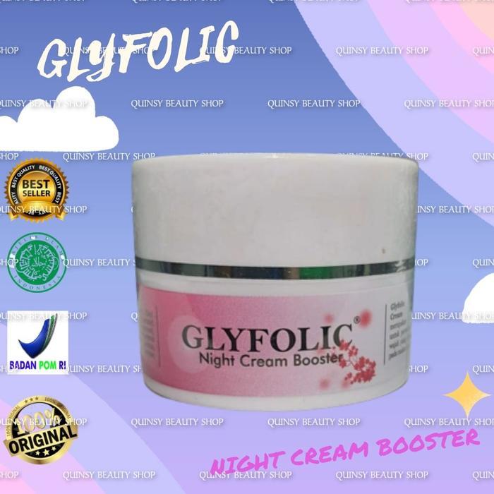 glyfolic night cream booster