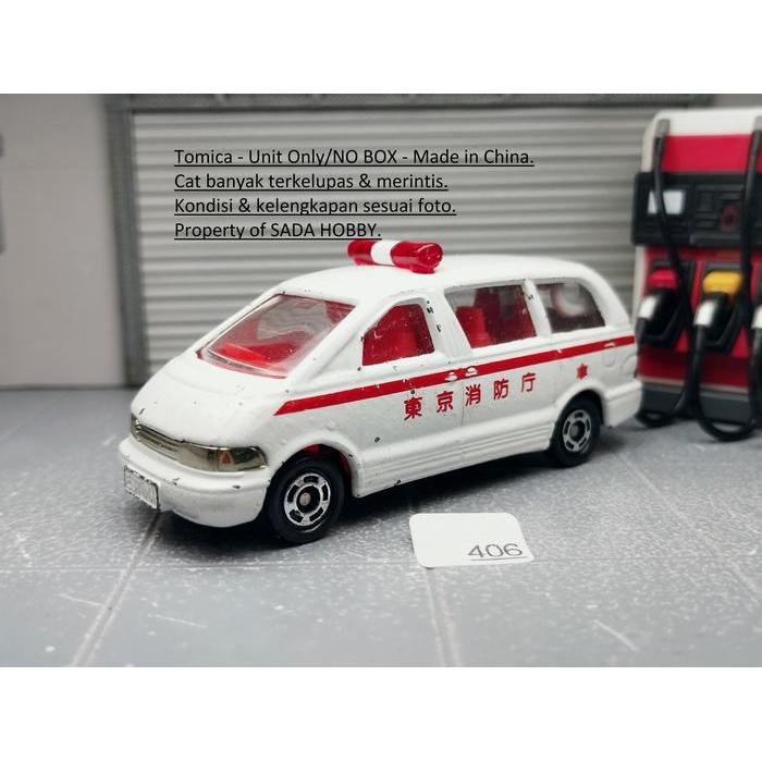 Tomica 99 Toyota Estima Ambulance China Loose Dcast