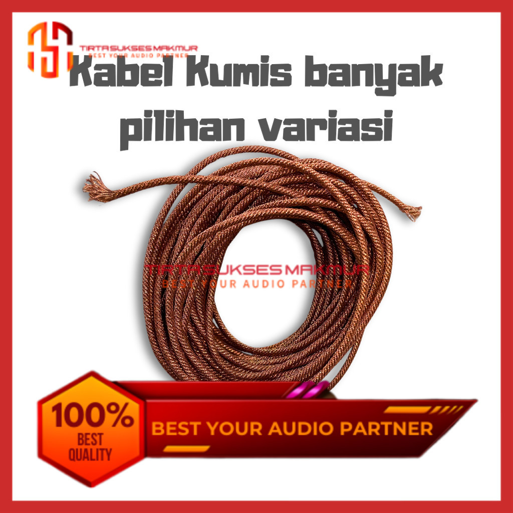 Kabel Kumis Speaker-Kabel Sungut Speaker Per 10CM 5 VARIASI