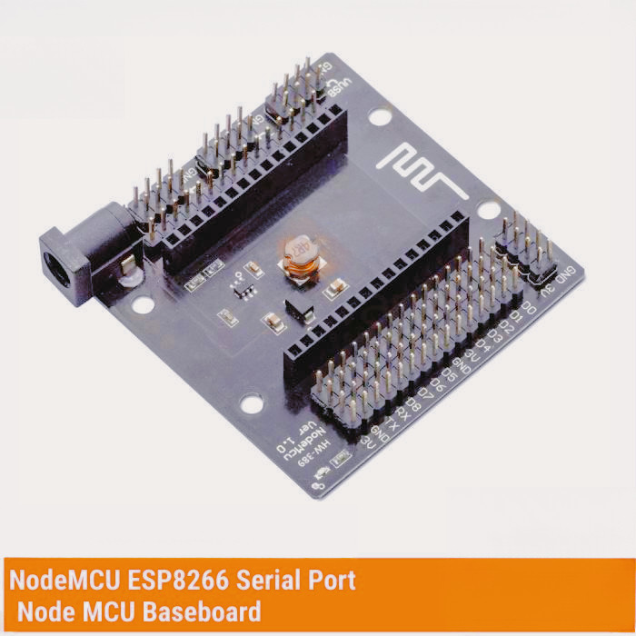 NODEMCU ESP8266 BASE PLATE NodeMCU ESP8266 Serial Port Baseboard