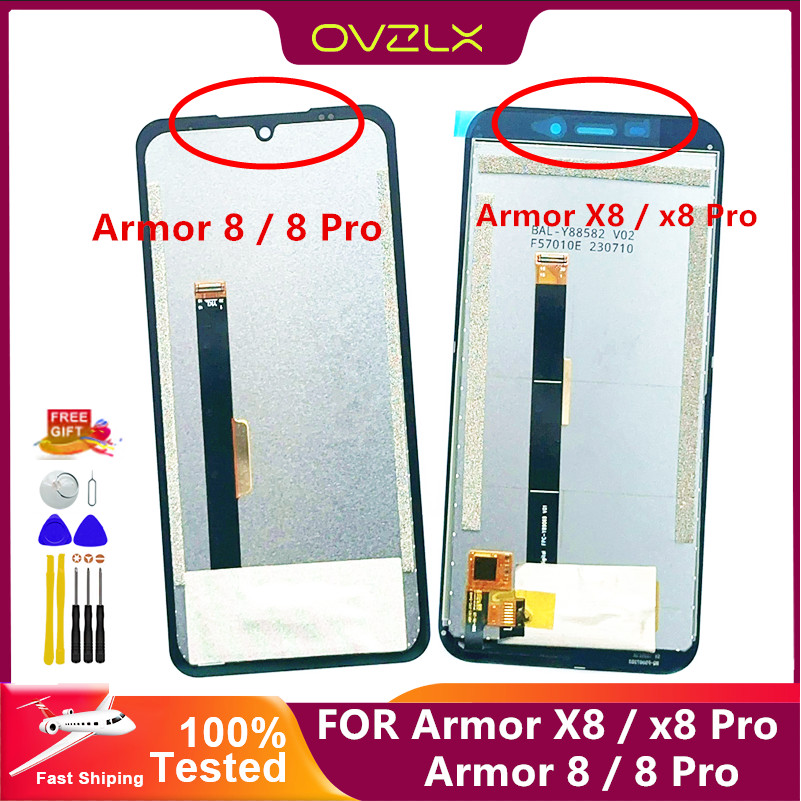 New Original For Ulefone Armor X8 Armor8 5G LCD splay + Tou Screen gitizer Assembly Armor 8 Pro X8 P