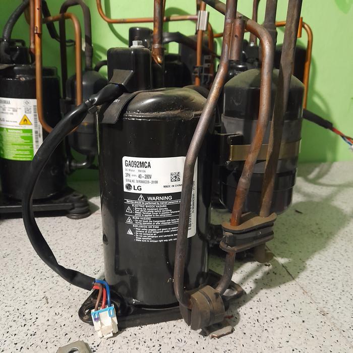 KOMPRESOR AC LG SMART INVERTER 1PK DUAL INVERTER 1PK T10EVA T08EMV1 BERKUWALITAS...