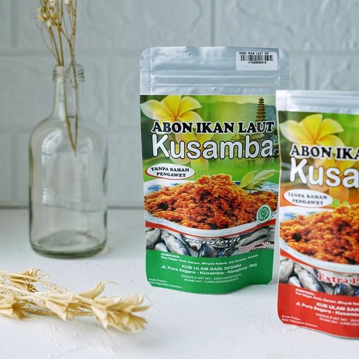 ABON IKAN LAUT ORIGINAL 100gr KUSAMBA ASLI KHAS BALI